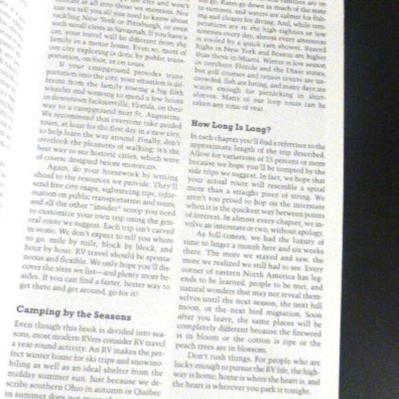 2 RV Books Great Eastern RV Trips & Rest Areas Welcome Centers US Interstate - Picture 15 of 16